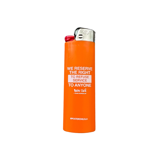 WE RESERVE THE RIGHT LIGHTER